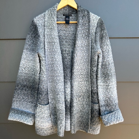 Sarah Spencer Women's Grey Cardigan with Shawl Collar  - L - Picture 2 of 5